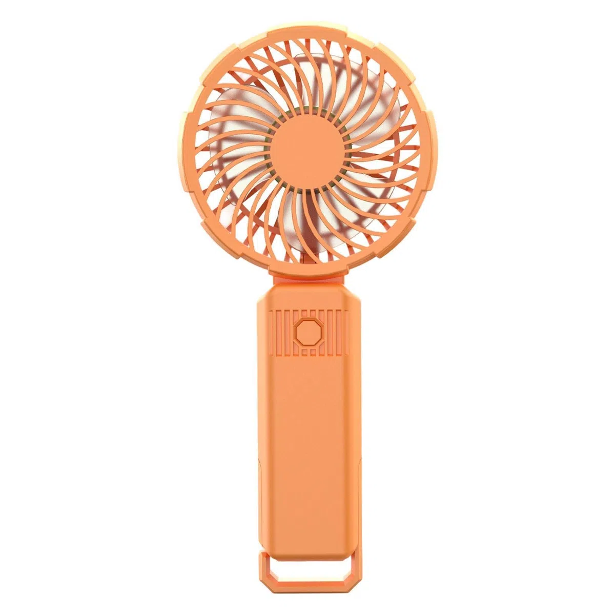 Wiederaufladbares persönliches Gebläse, leiser Taschenkühler, 21 x 9 cm, Drei-Gang-Ventilator mit Batterieleistung, tragbarer Mini-Ventilator, Handpropeller mit ergonomischem Griff, Kühlgerät für den