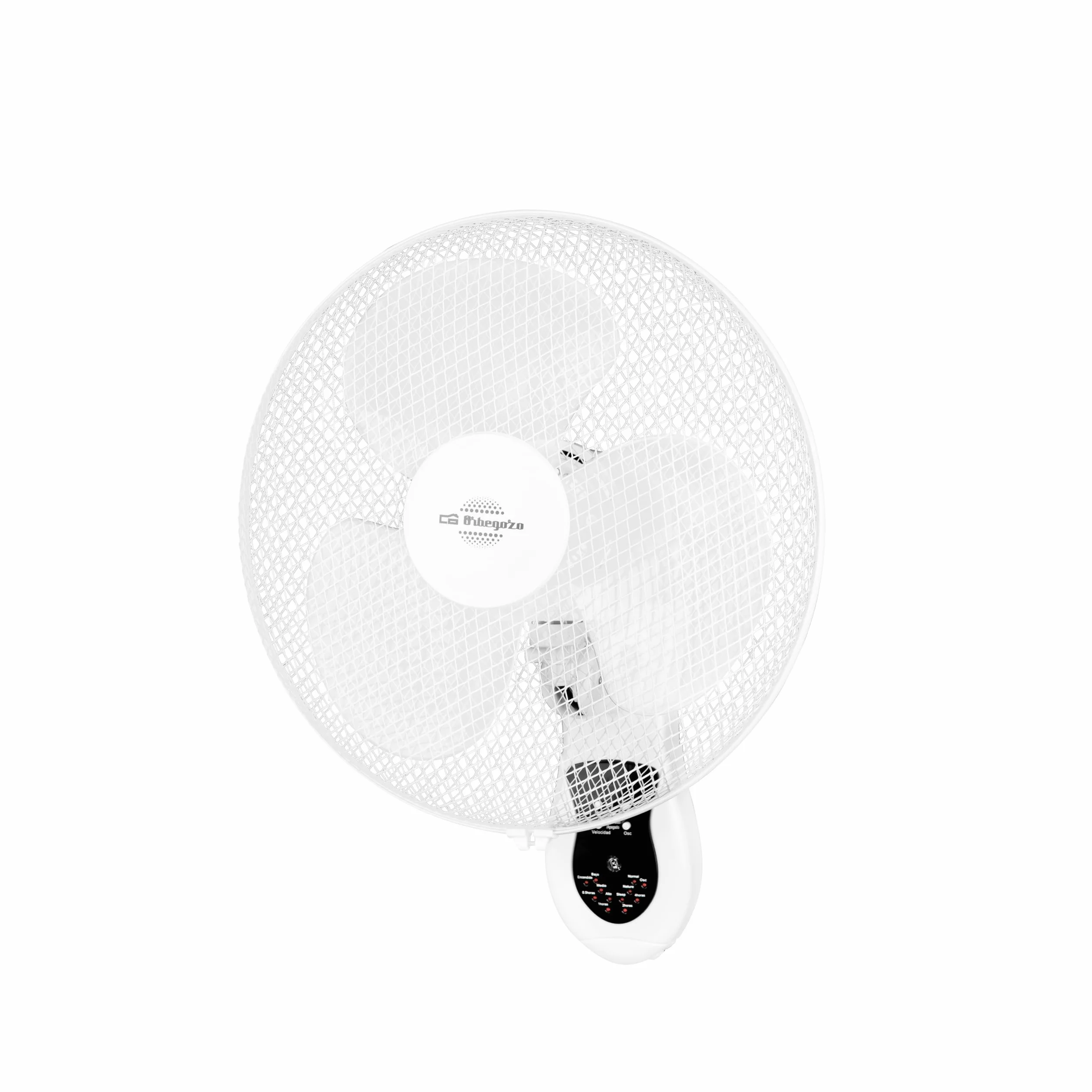 Orbegozo WF0242 Wandventilator Fernbedienung 3 Stufen Timer 40 W Kunststoff