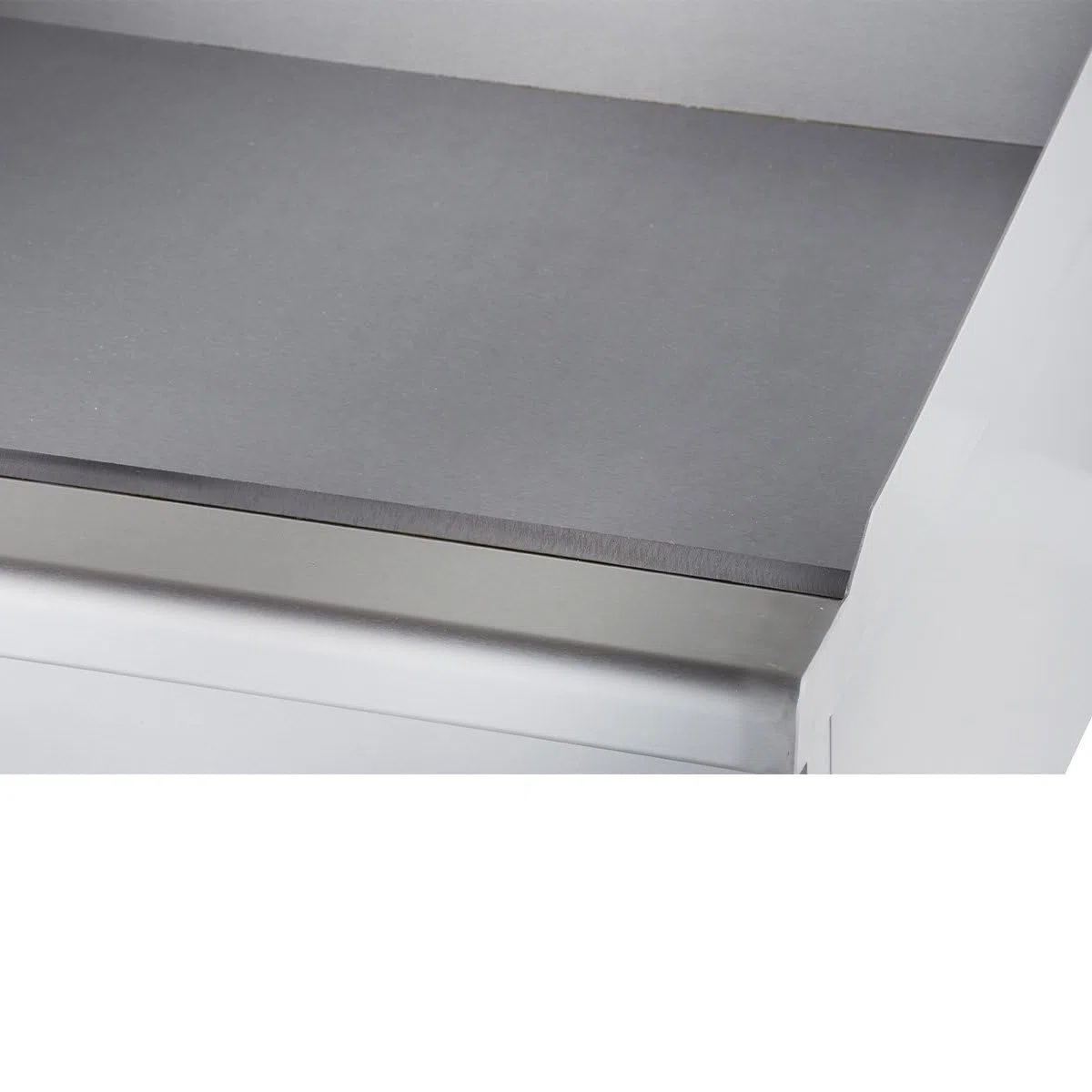 GastroHero Elektro Grillplatte glatt 600 mm Tischgerät 5 kW Edelstahl Grillplatte 2 Heizzonen Gastro Grillgerät 400 V Profi Grillplatte Küche Gastronomie