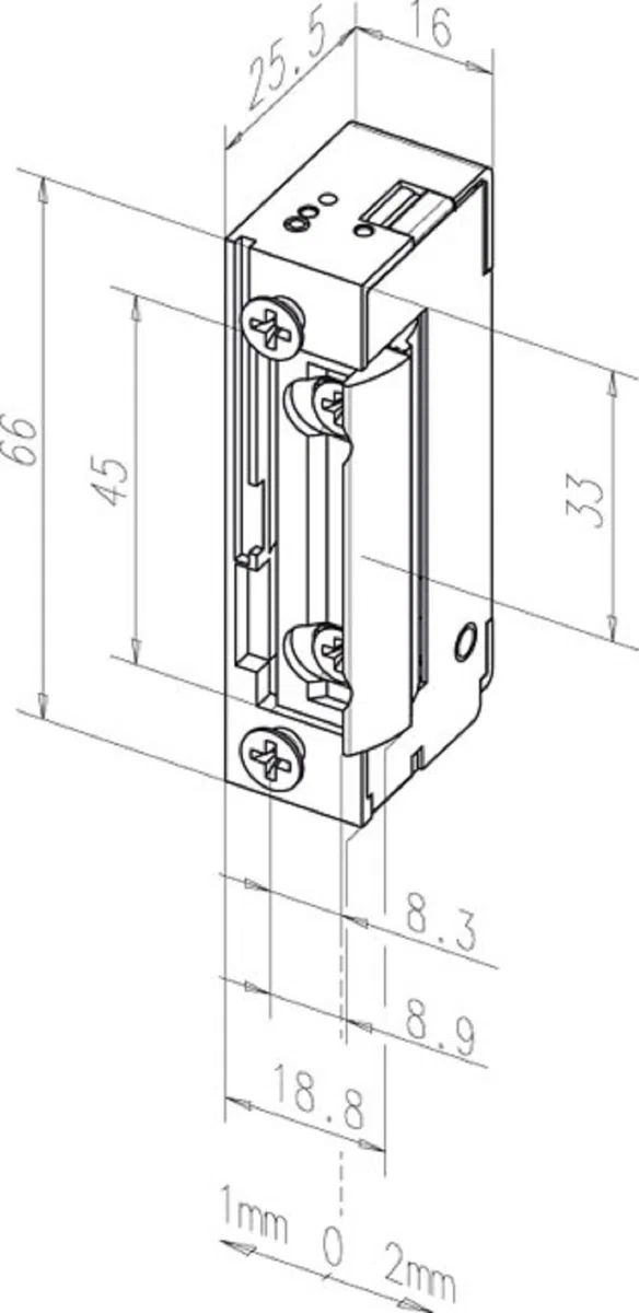 effeff 118-D11 Elektrischer Türöffner