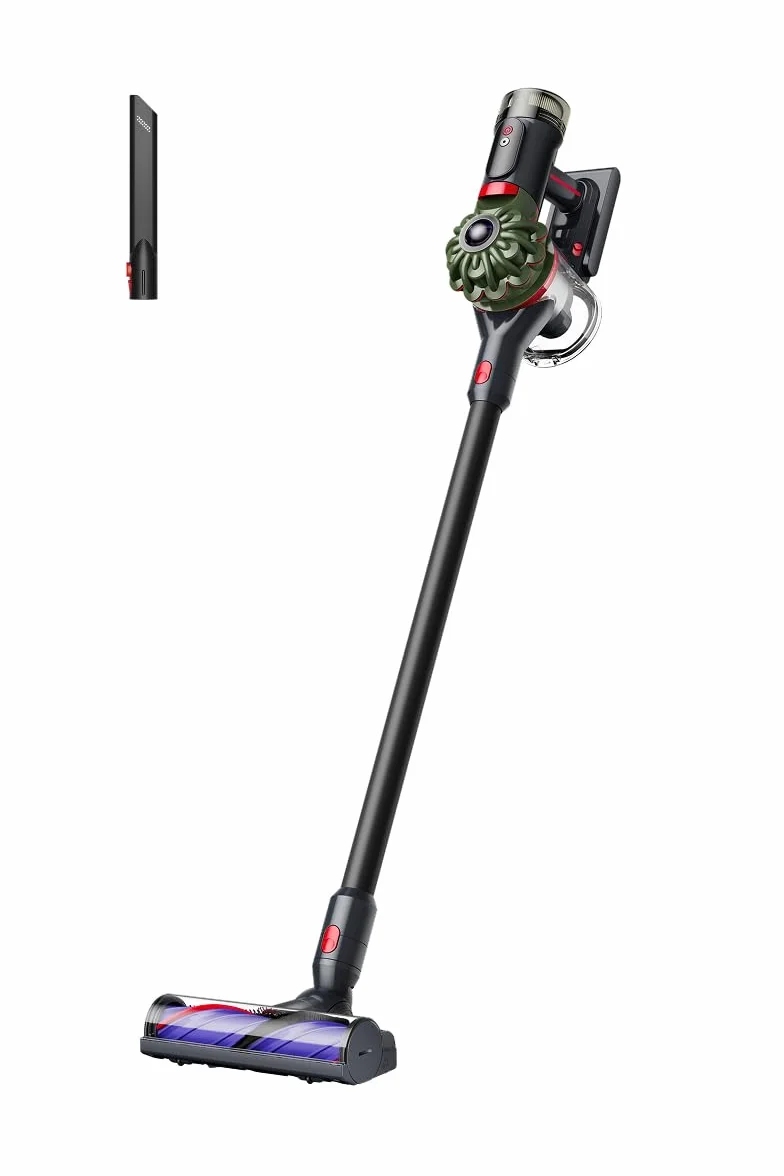 Dyson V8 Cyclone kabelloser Staubsauger, 150 AW, 60 Minuten Laufzeit, Motorbar-Bürste mit Anti-Verhedderungs-Technologie, Kombi-Zubehör 2026