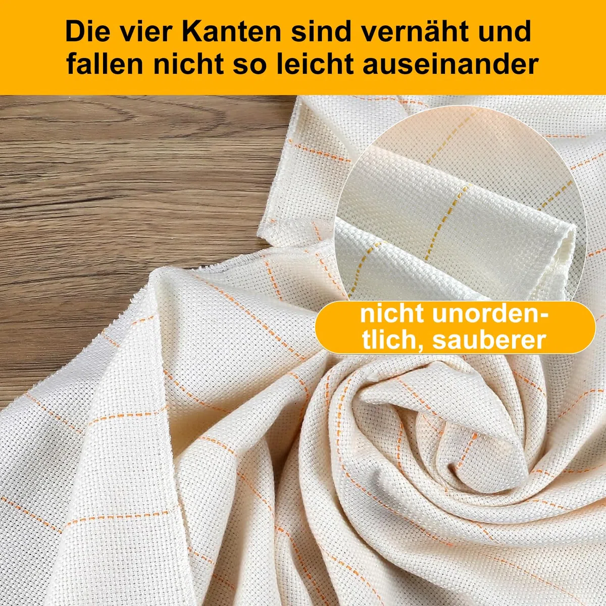 Tufting Cloth,Tufting Tuch mit Markierten Gelben Linien für Tufting,Professionelle Monk Cloth,Tufting Stoff für Tufting Guns für Handgefertigte Teppiche | Tapisserien 2.16M*2M