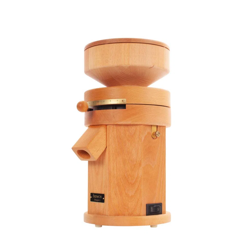 Hawos Oktagon, 360 Watt, Getreidemühle, Elektromühle, Holz, Netzgerät
