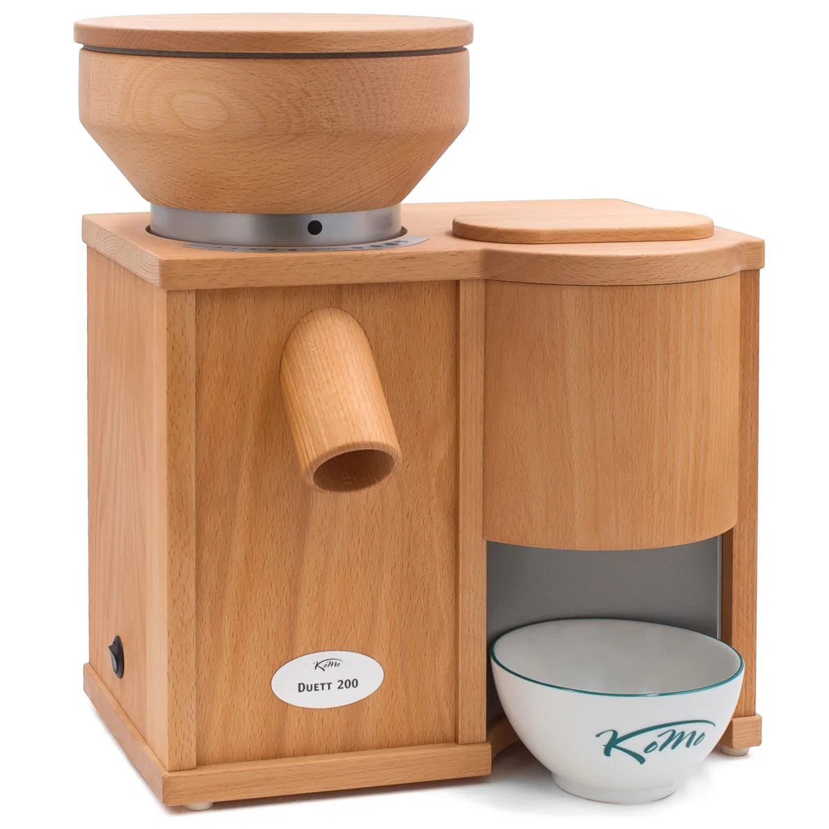 KoMo Duett 200 Kombigerät (600 Watt, Getreidemühle/Elektroflocker)