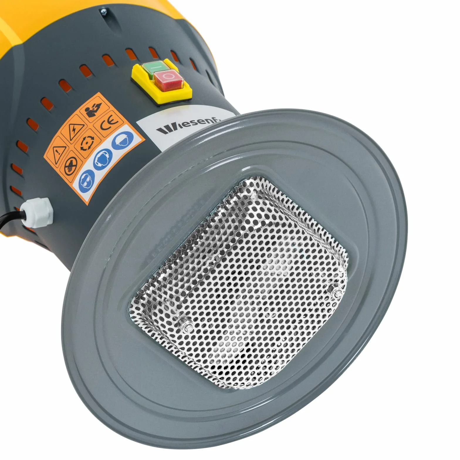 Elektrische Getreidemühle inkl. 25 l Auffangbehälter & 5 Sieben 300 kg/h 1300 W Schrotmühle Kornmühle Elektro-Getreidemühle