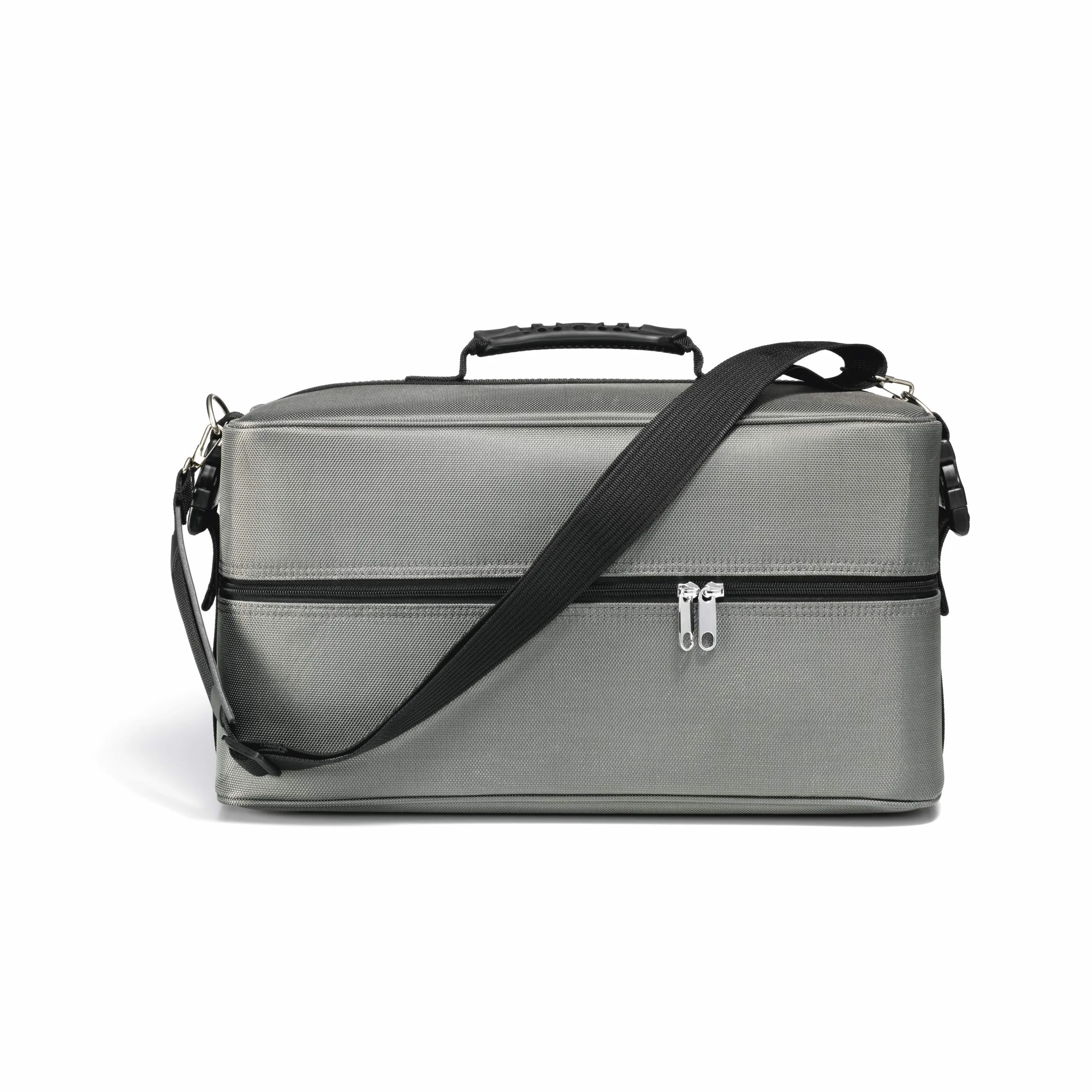 Prym 612835 Deluxe L Nähkoffer, Polyamid, anthrazit, 44,5 x 23 x 21,5 cm