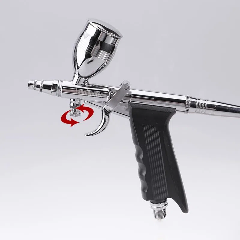 Airbrush-Kit mit 3 Tassen-Schlauch und einige Airbrush-Zubehör, Airbrush-Pistole für Spray Art Hobby