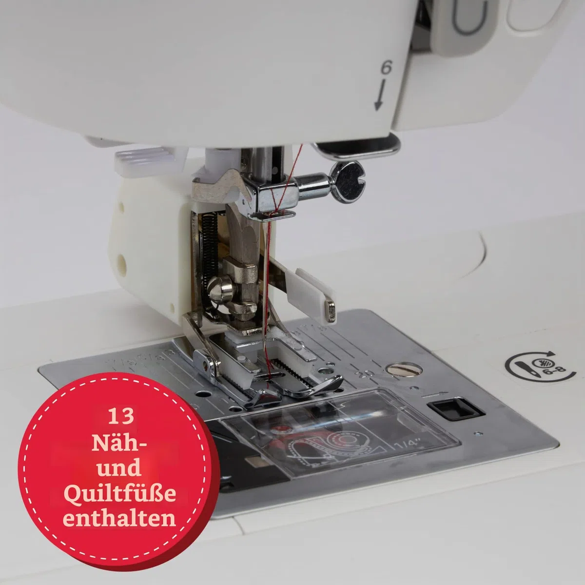 SINGER 9960 N?h- und Quiltmaschine mit Zubeh?r-Set, Anschiebetisch, 600 Stiche, elektronischer Auto-Pilotmodus