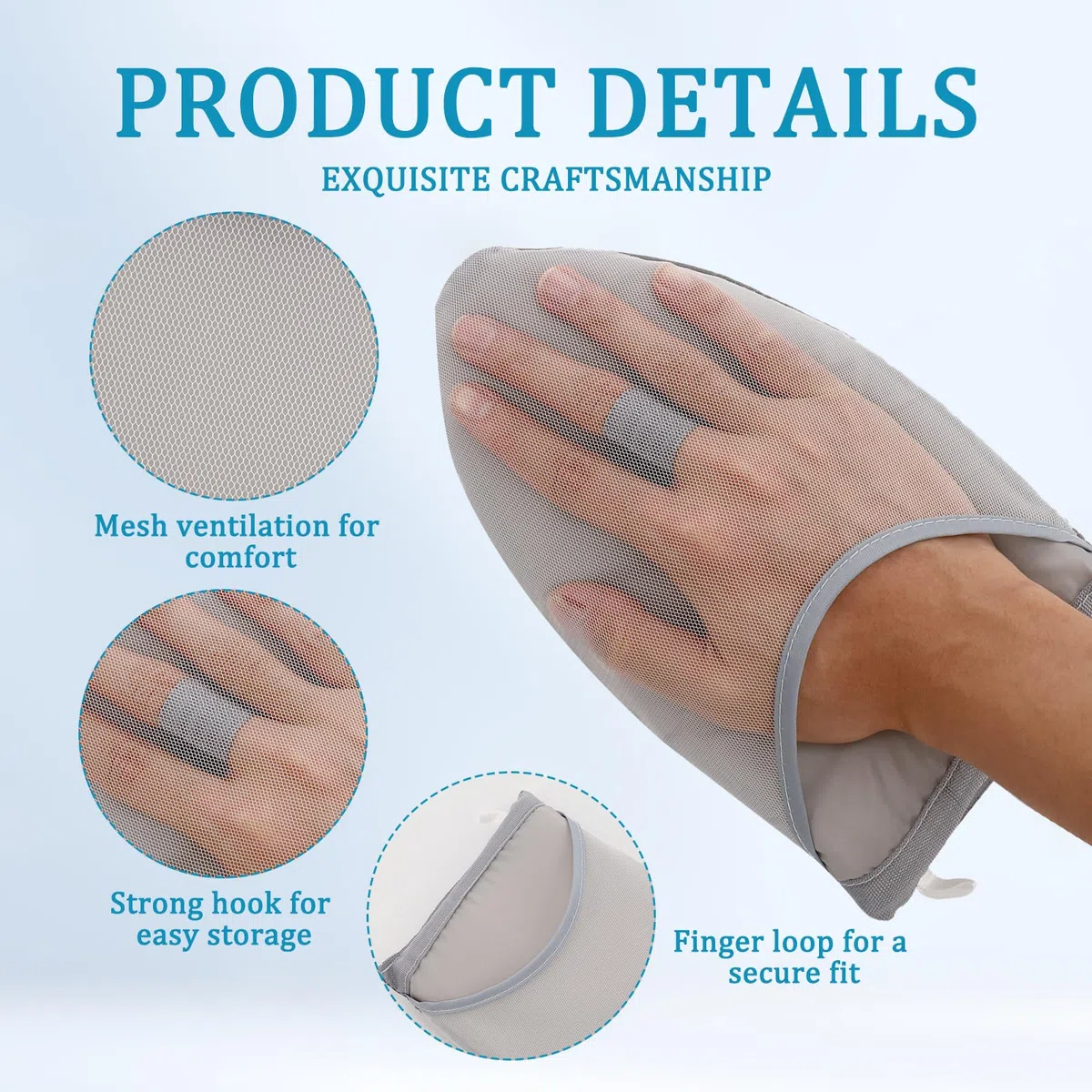 4 Pcs Bügeltuch für Dampfbügeleisen Bügelschutz Bügelhilfe Bügeldecke Bügelmatte Mit Bügelhandschuh Verhindert Verbrennungen, Schützt Kleidung und Beugt Verbrennungen Vor