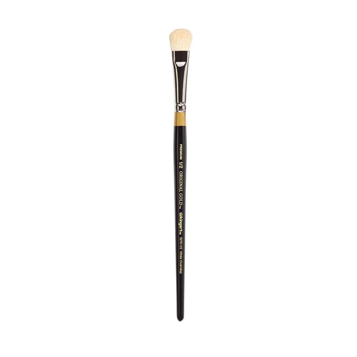 KINGART Original Gold Specialty 9270 Series Wischbürste, oval, superweich, Natur