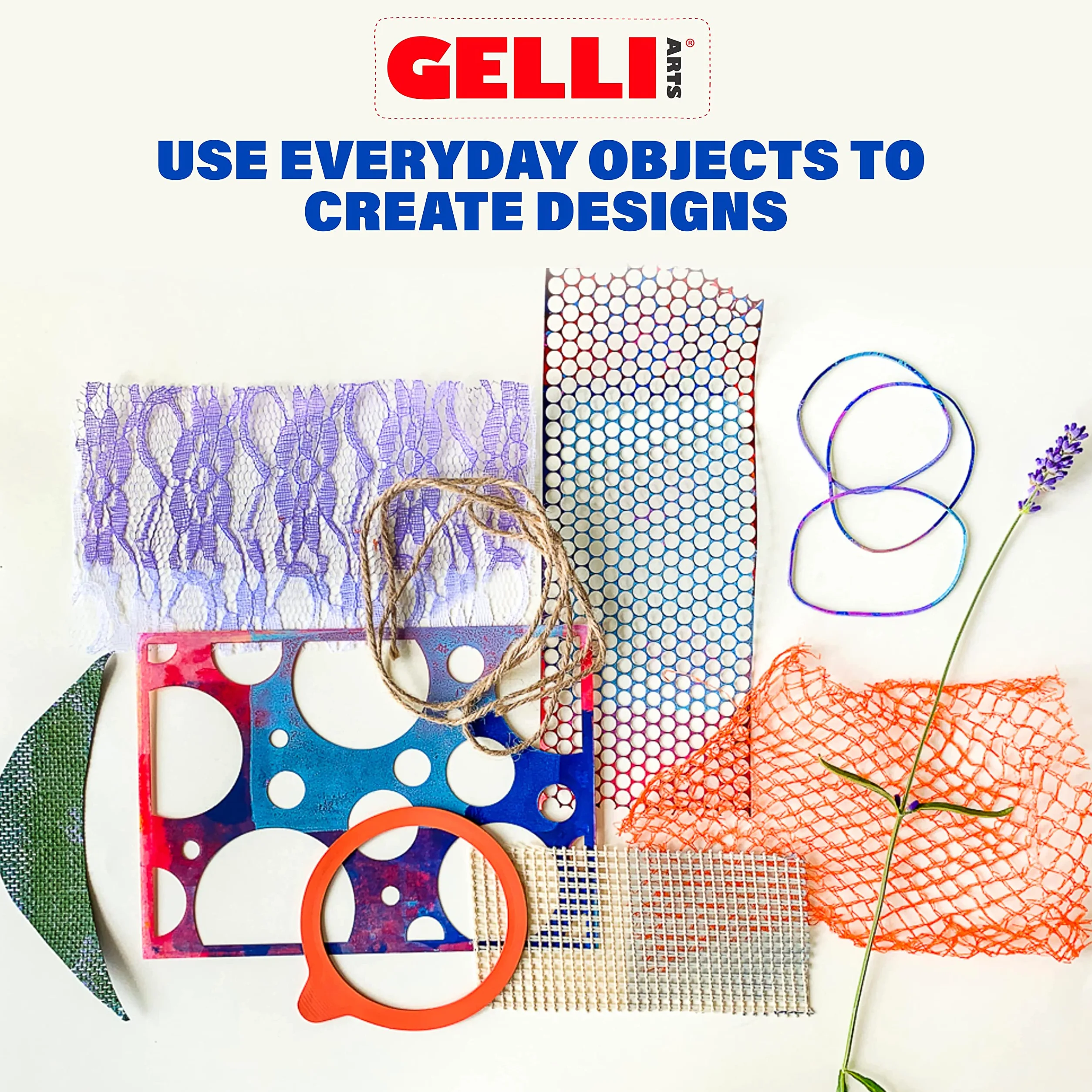 Gelli Arts GL013964721027 Gel-Druckplatte, 22,9 x 30,5 cm, transparent