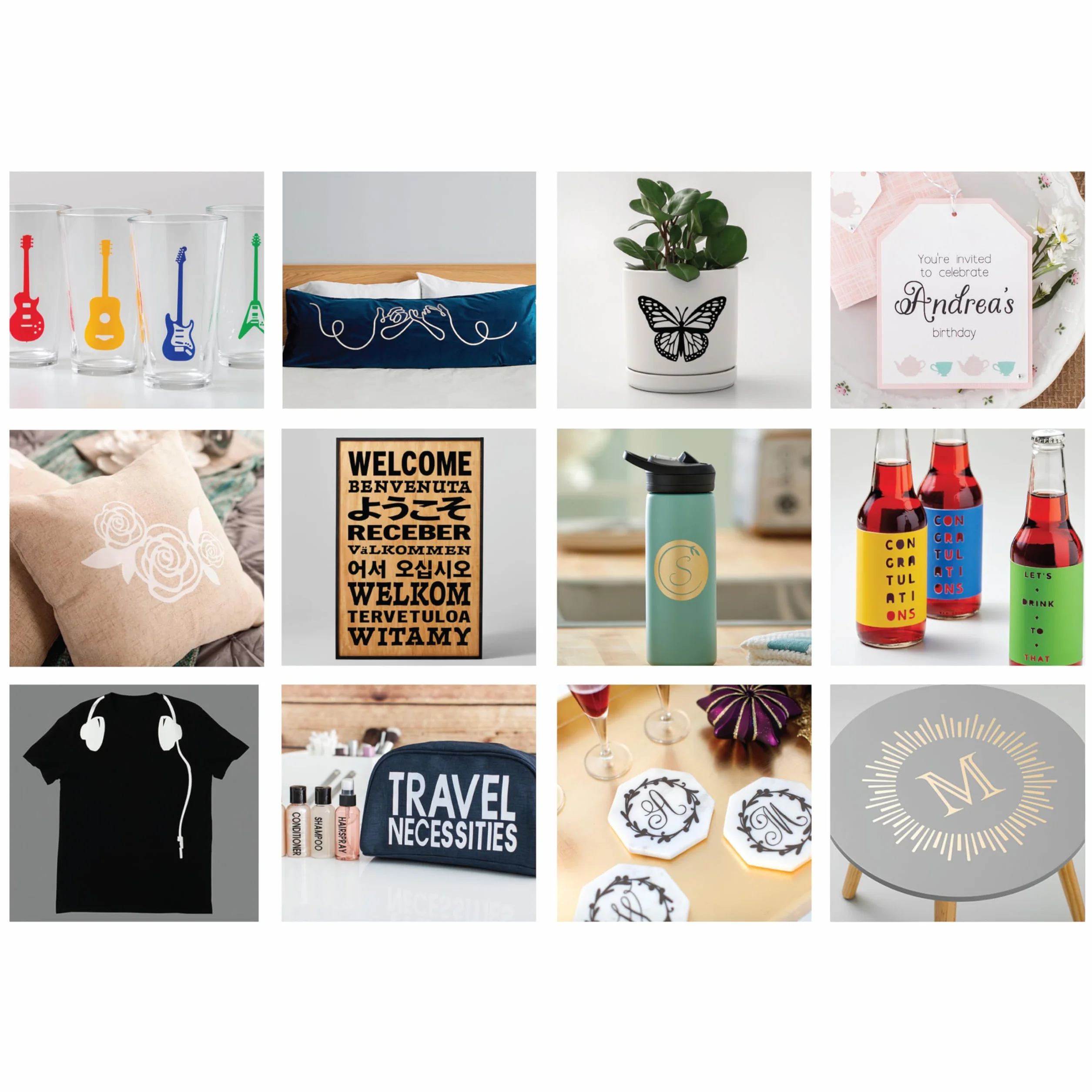 Cricut Starter-Bundle mit Materialien | Zur Verwendung Explore 3 Maker 3