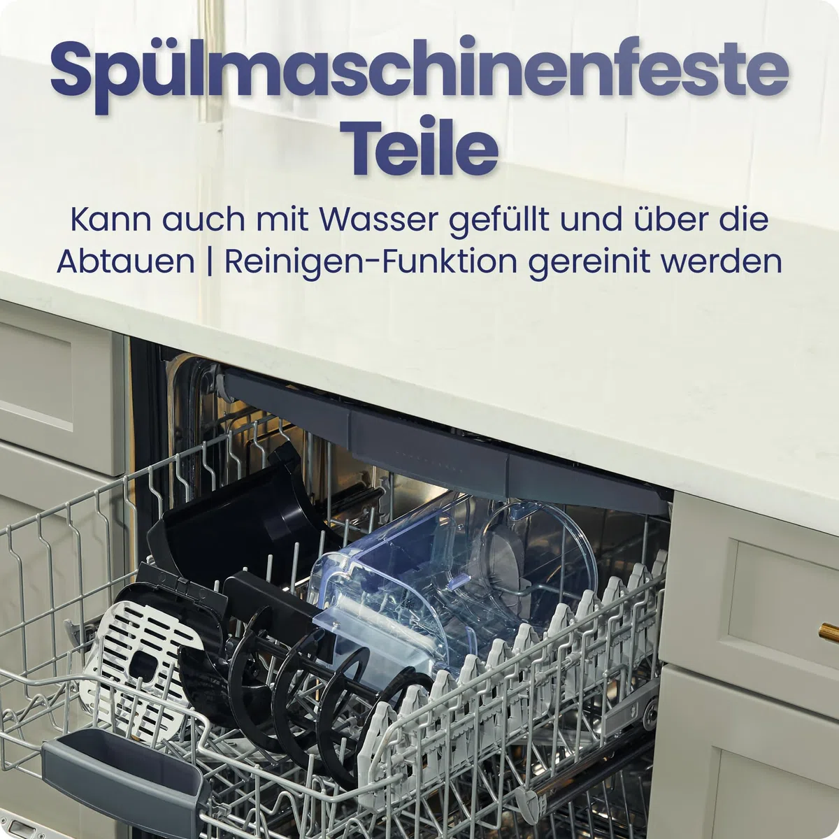 Iceman 1,9L Slushie-Maschine, 5 Voreinstellungen, kein Eis & kein Mixen | für Margaritas, Frappes & Shakes, Touchscreen, einfacher Dosierhebel, Schwarz