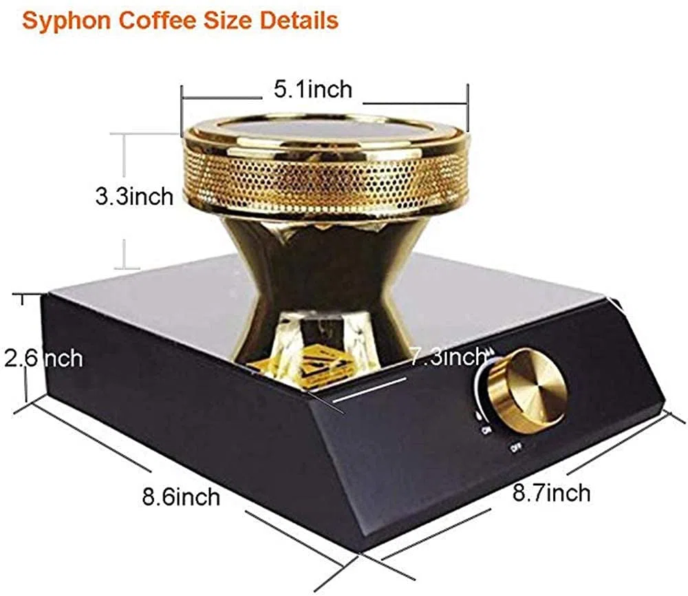 ele ELEOPTION Halogen Beam Heater Brenner für Siphon Kaffeemaschine Siphon Coffee Heater Beam Heater 220V 400W