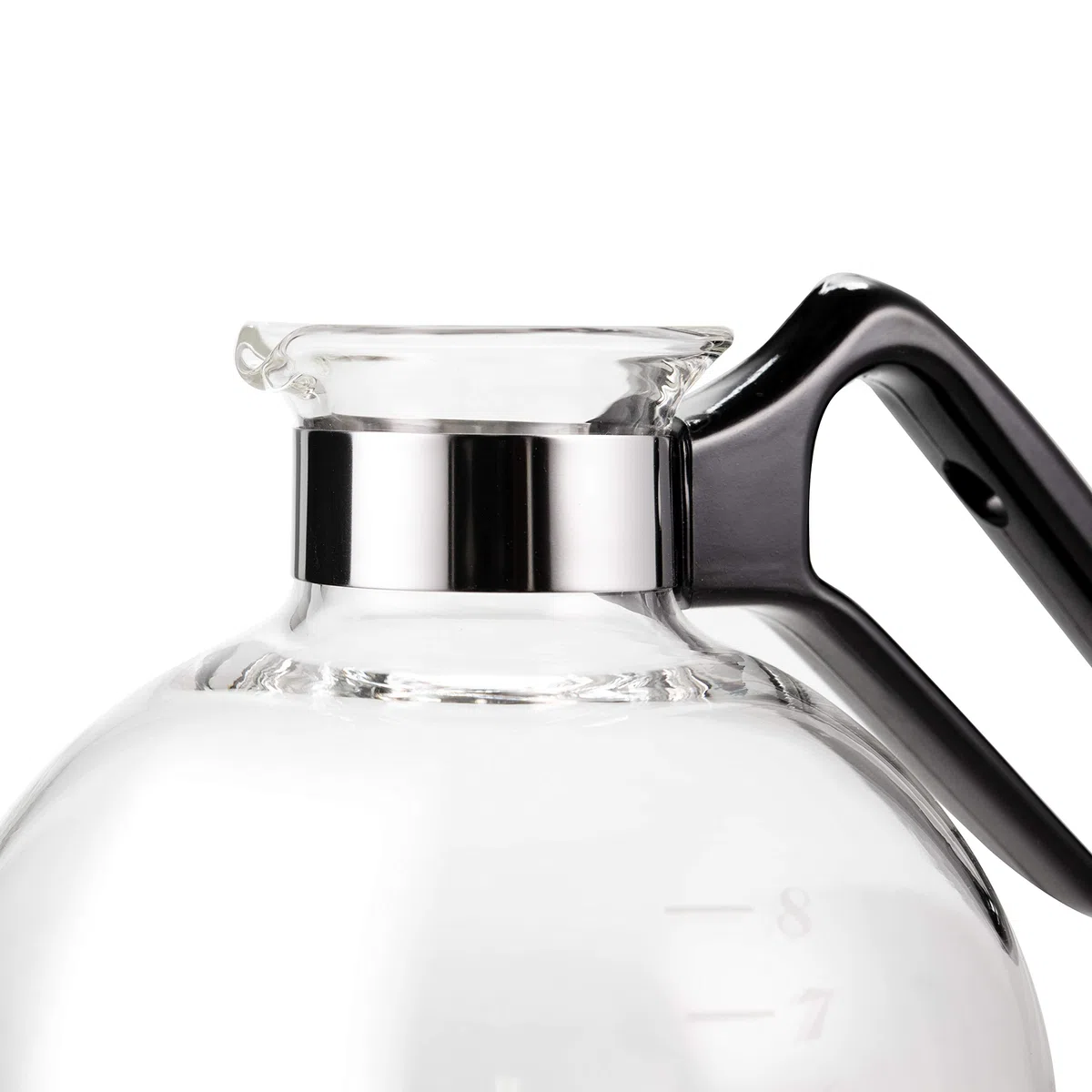 Yama Glass Herdplatten-Siphon Kaffeemaschine I Hitzebeständige Glas-Vakuumkaraffe I Siphonbrauer für Gas-und Elektro-Rangetops I inkl. wiederverwendbarem, waschbarem Stofffilter, farblos, 32oz (8 cup)