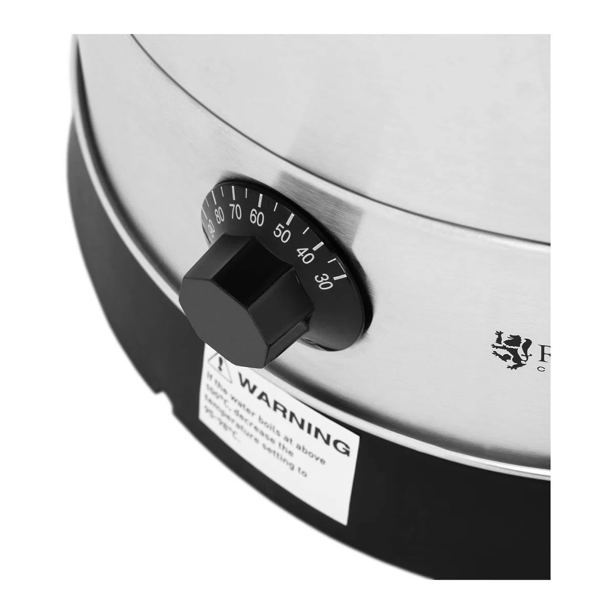 Royal Catering RC-WBDW20 Glühweinkocher 20,5 L doppelwandig 2500 W Edelstahl Heißgetränkeautomat Füllstandanzeige Teemaschine Glühweintopf Glühweinkessel Heißgetränkespender Wasserkocher