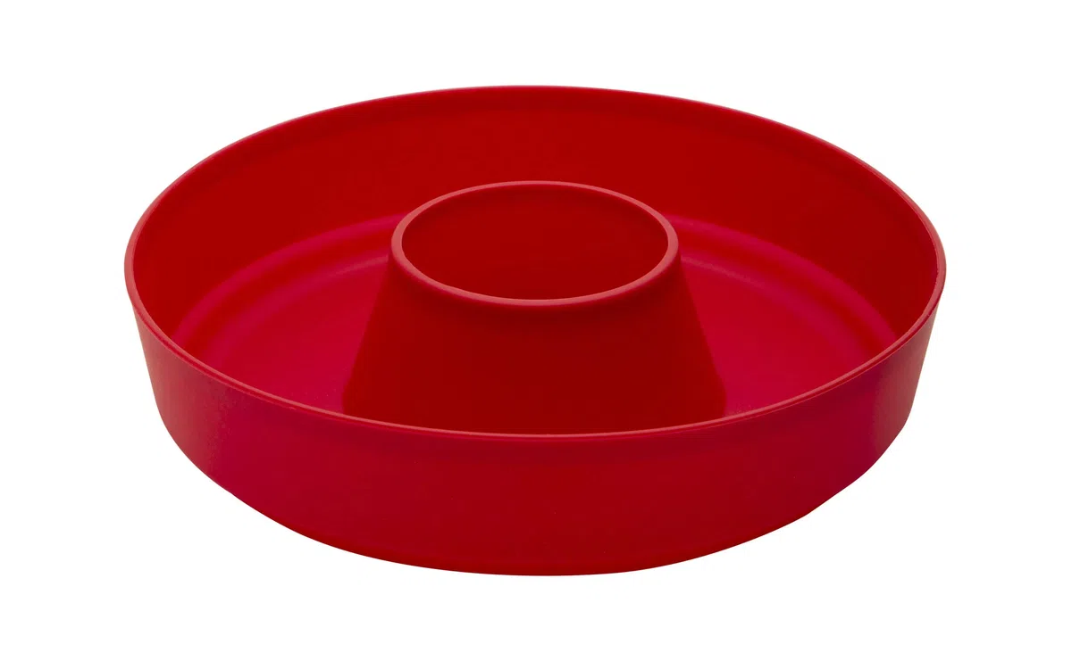 Omnia Camping Backofen & Silikonform Classic (Rot)