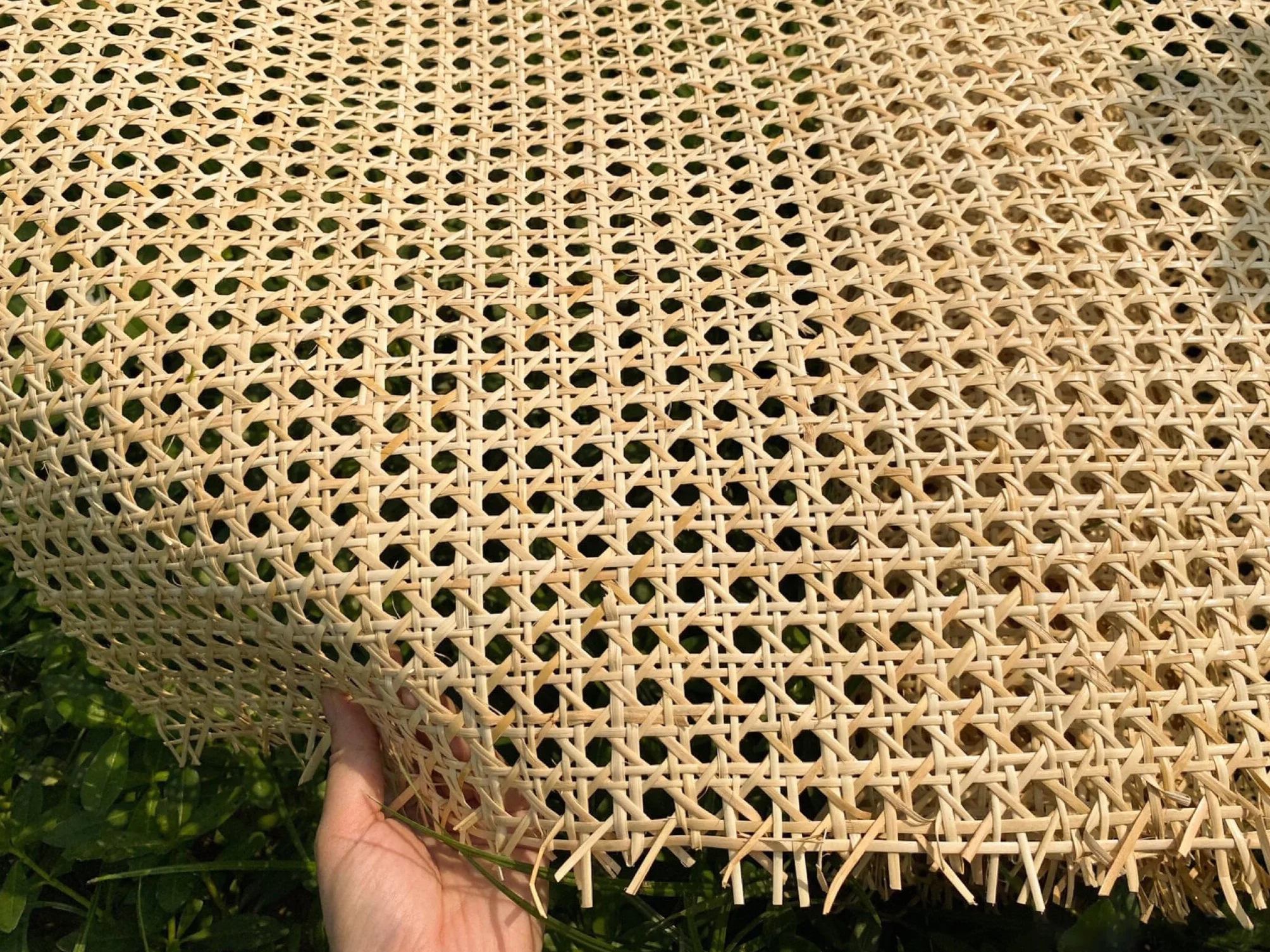 80cm breit Wiener Geflecht, Rattan Gurtband Natürliches, Wiener Geflecht Meterware,80x250cm Rattan Geflecht Reparaturset Für Rattanmöbel Lampenschirm Rattan Stuhl Kommode Schrank Deko korb Sideboard