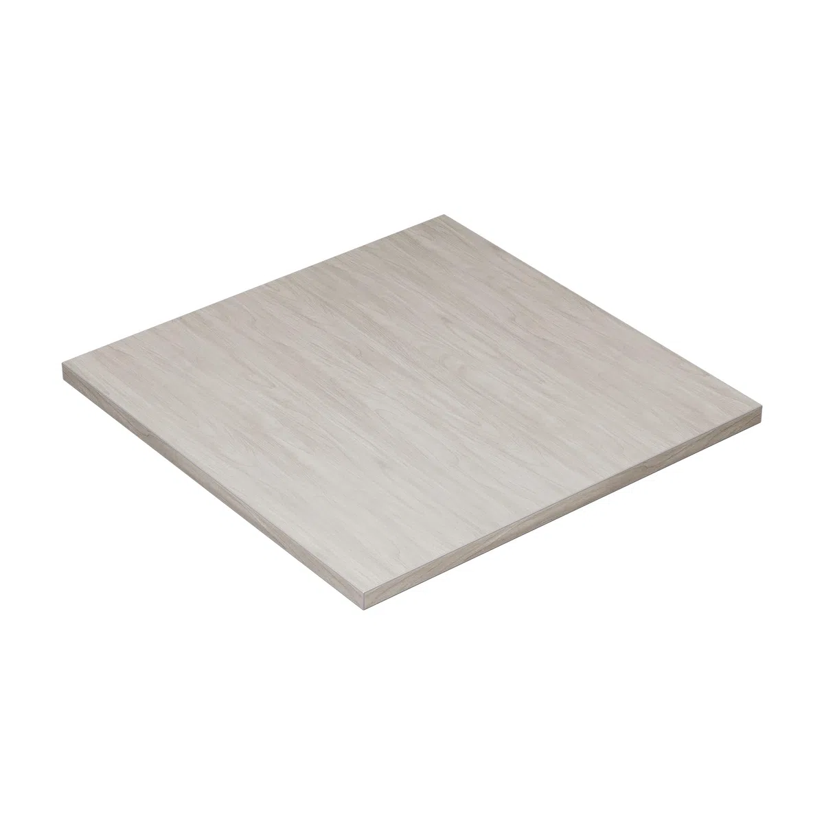 Tischplatte Spanplatte 25 mm Gebleichte Kiefer 60x60 cm, Küchenarbeitsplatte Möbelplatte, verstärkte ABS-Kanten, für Regal Schreibtisch Werkstatt