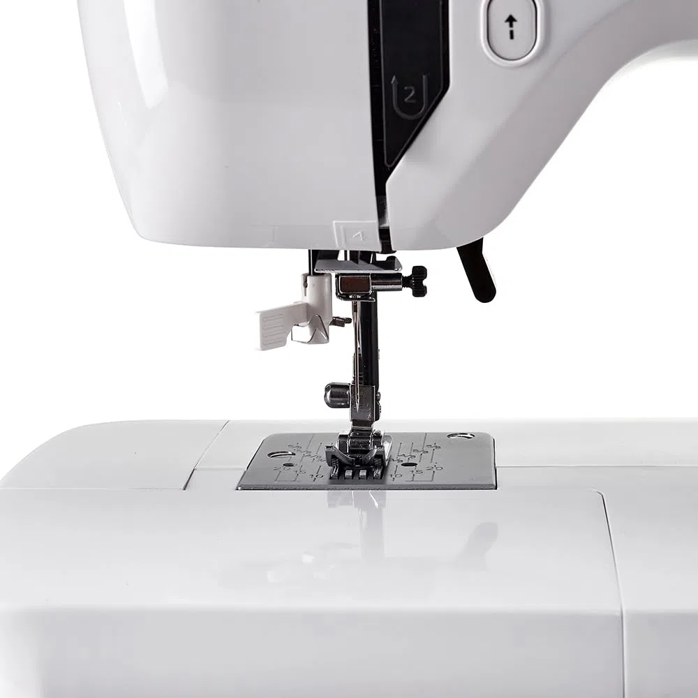 ROLD Q60 Computernähmaschine | 60 Stichprogramme | Nadeleinfädler | Metallrahmen | LED-Beleuchtung | Nähen ohne Pedal