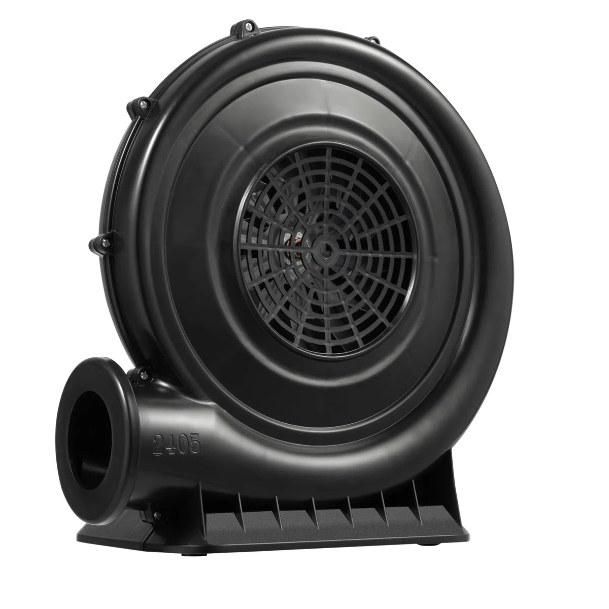 Gebläse 370W für aufblasbare Modelle – Luftgebläse mit 340 m³/h (12007 ft³/h) Luftvolumen & 1250 Pa Winddruck, IP44 Hochdruckgebläse mit 80 dB für Hüpfburg & Werbebogen, 2800 U/min, Schwarz