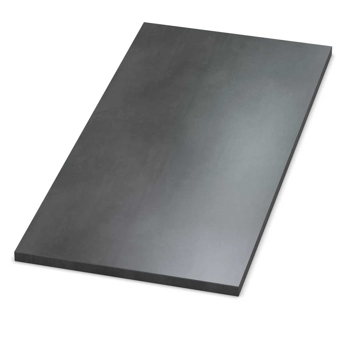 AUPROTEC Tischplatte 19mm Beton Infinity 1000 mm x 500 mm Holzplatte Dekor Spanplatte mit 2mm ABS Kante Auswahl: 100x50 cm