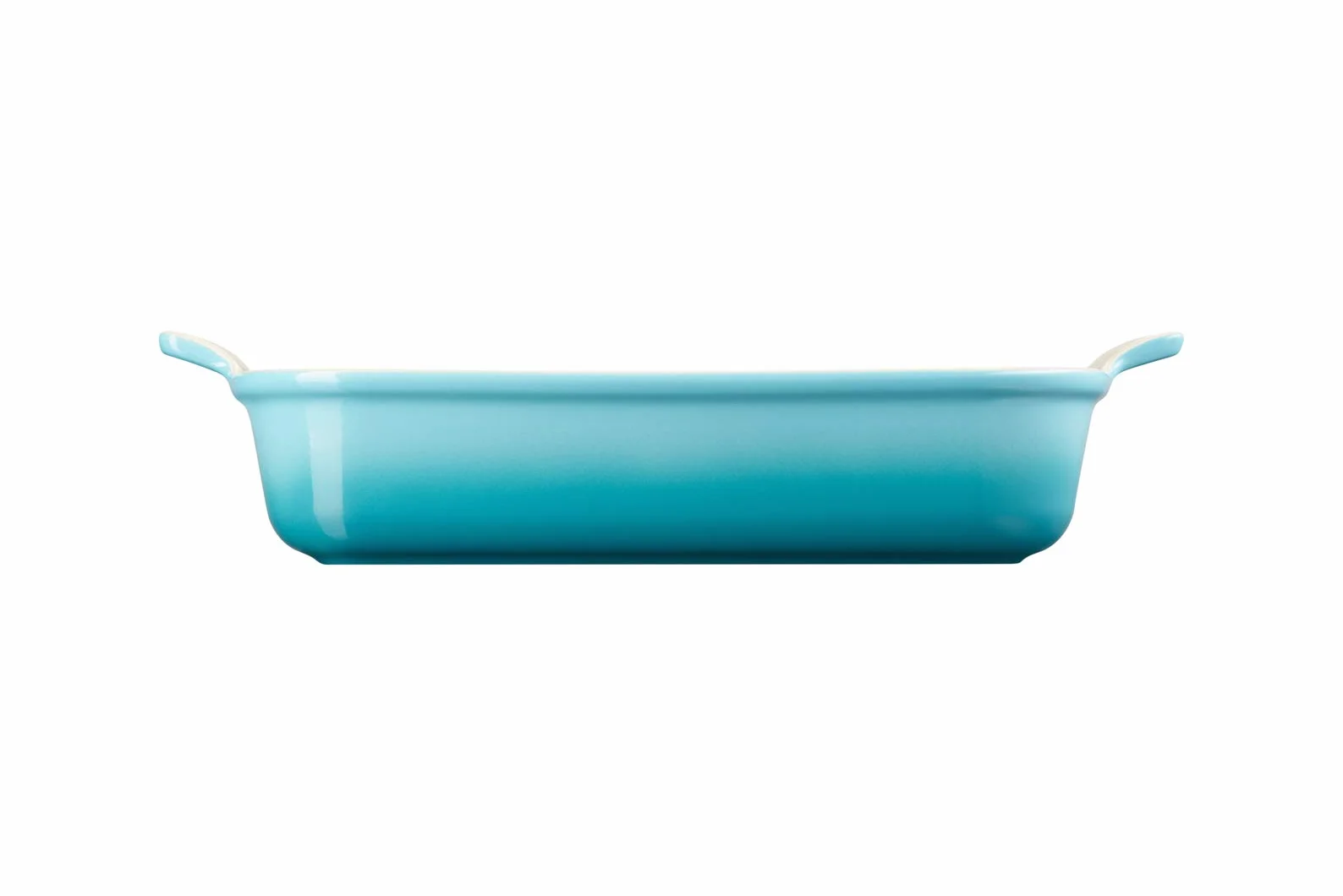 Le Creuset Rechteckige Auflaufform Tradition aus Steinzeug, 32 cm, 2.31 kg, Karibik, 71102321700001