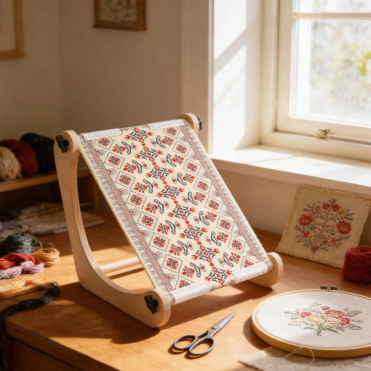 Verstellbares Perlenwebset DIY Kunsthandwerk für Weihnachtsketten Anfänger