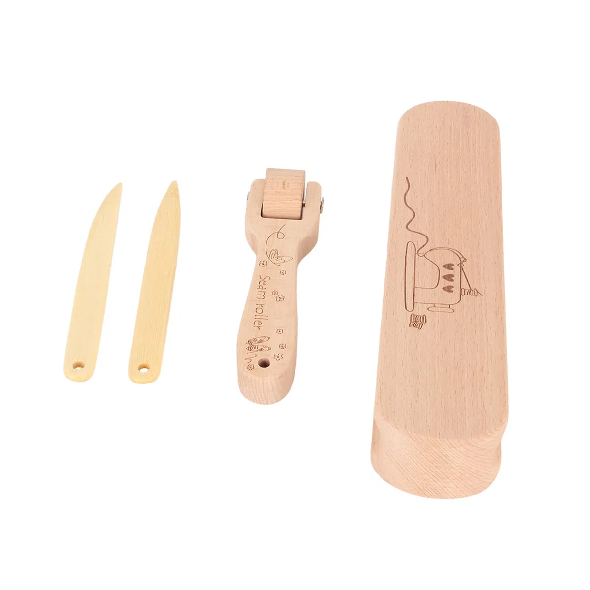 Beechwood Tailors Clappers Multifunktions-Quilters Clapper Quilters Clapper Lori Holt Products Quilting Clappers Schneider Zum Glätten von Stoffen
