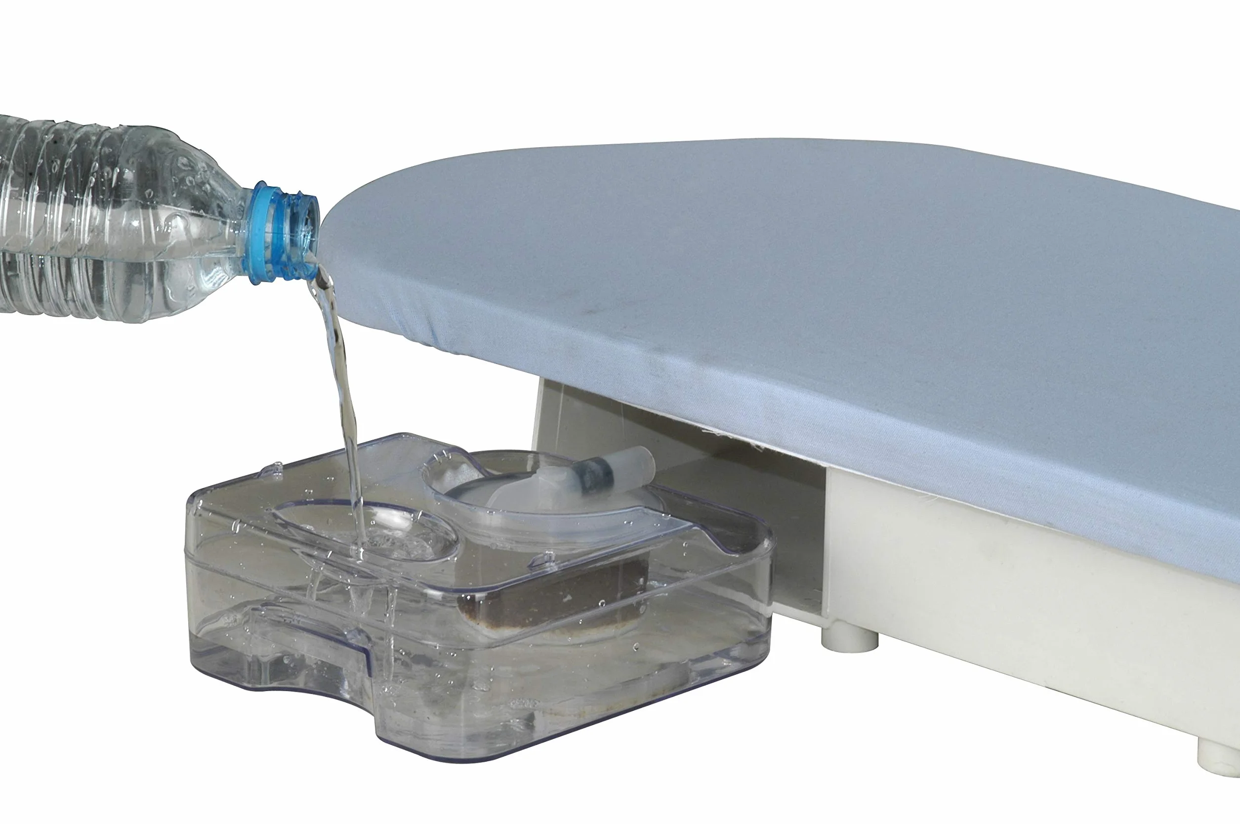 Speedypress 91HD Professionelle Dampfbügeleisen, silberfarben, 91 cm, mit Halterung (+ Bügeleisen, zusätzliche Wasserfilterpatrone, Ersatzbezug und Schaumstoff)