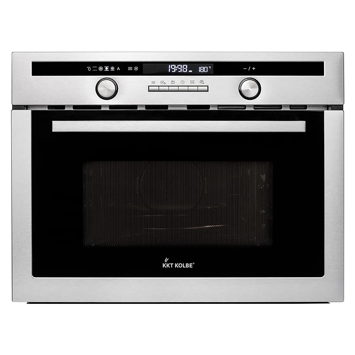 KKT KOLBE Einbaumikrowelle 60 cm | 44L | 3,35kW | Pizzafunktion | Grill | Heißluft | Automatik-Timer | 2-fach Wärmeschutzverglasung | Kindersicherung | EBM4502ED