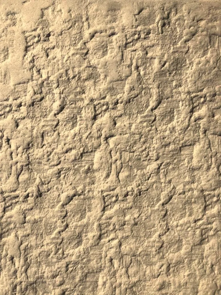 Strukturierte Walze für Zement, Mörtel und Monoschicht, Thematisierung Druckbeton Gestempelt (ROCA)