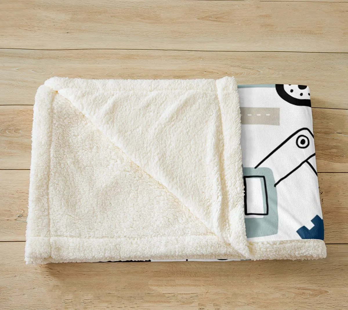 Loussiesd Auto Wohndecke Kinder Jugend 150x200cm Karikatur Bagger Kran Zugmaschine Dekor Kuscheldecke Mädchen Jugendliche Schlafzimmer LKW Traktor Flanell Fleecedecke Weiß Gelb