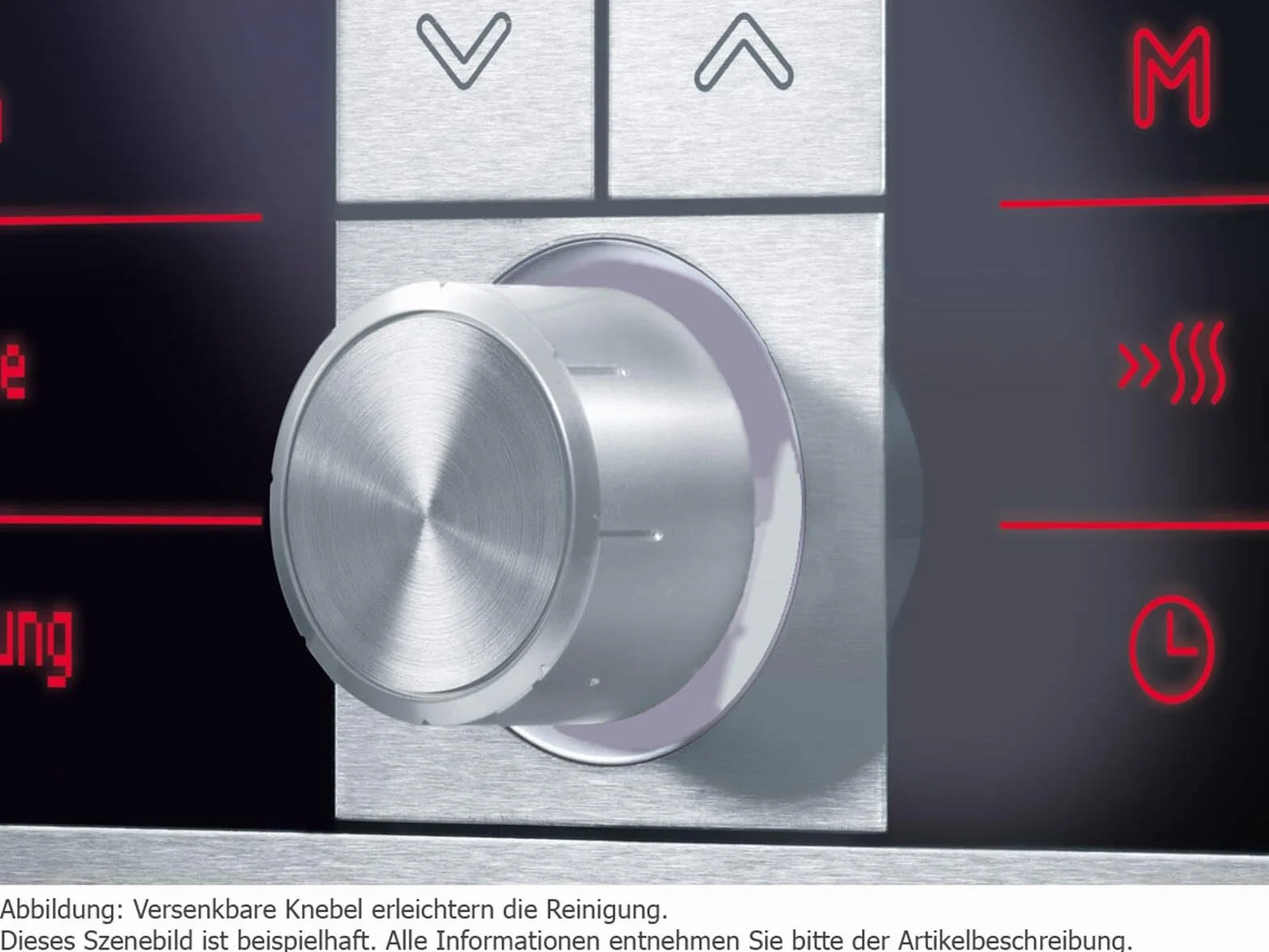 Bosch BEL554MS0 Serie 6 Einbau-Mikrowelle, 38 x 59 cm, 900 W, Drehteller 31,5cm, Türanschlag Links, AutoPilot 8 8 Automatikprogramme, Reinigungsunterstützung, LED-Touchdisplay, Edelstahl