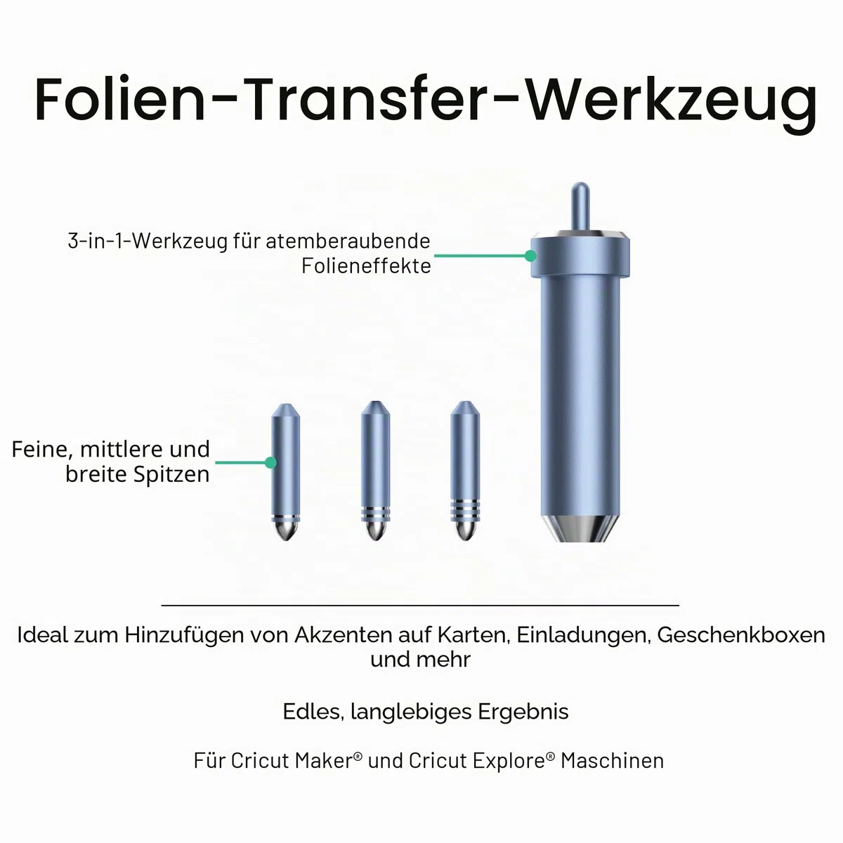 Cricut Folientransfersatz