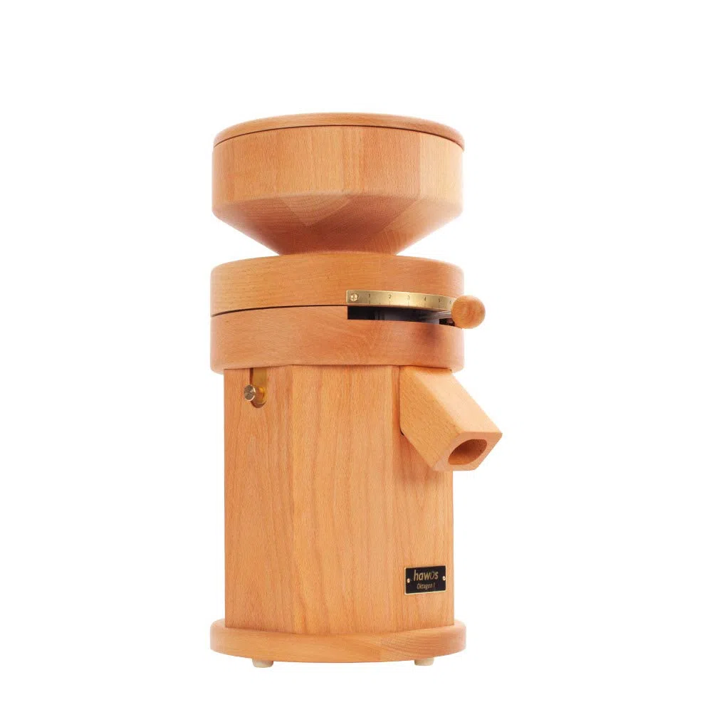 Hawos Oktagon, 360 Watt, Getreidemühle, Elektromühle, Holz, Netzgerät