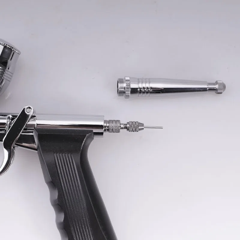 Airbrush-Kit mit 3 Tassen-Schlauch und einige Airbrush-Zubehör, Airbrush-Pistole für Spray Art Hobby