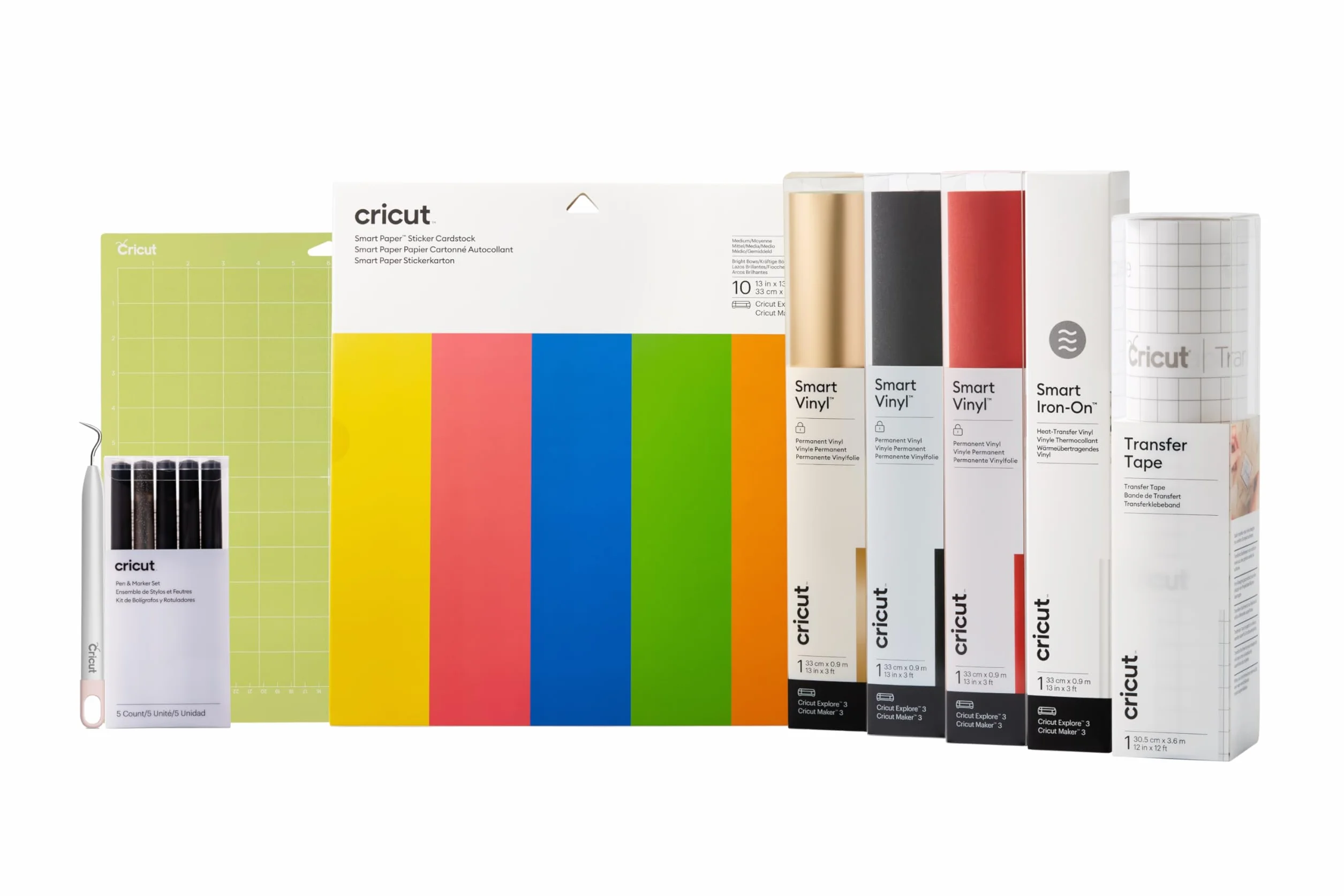 Cricut Starter-Bundle mit Materialien | Zur Verwendung Explore 3 Maker 3