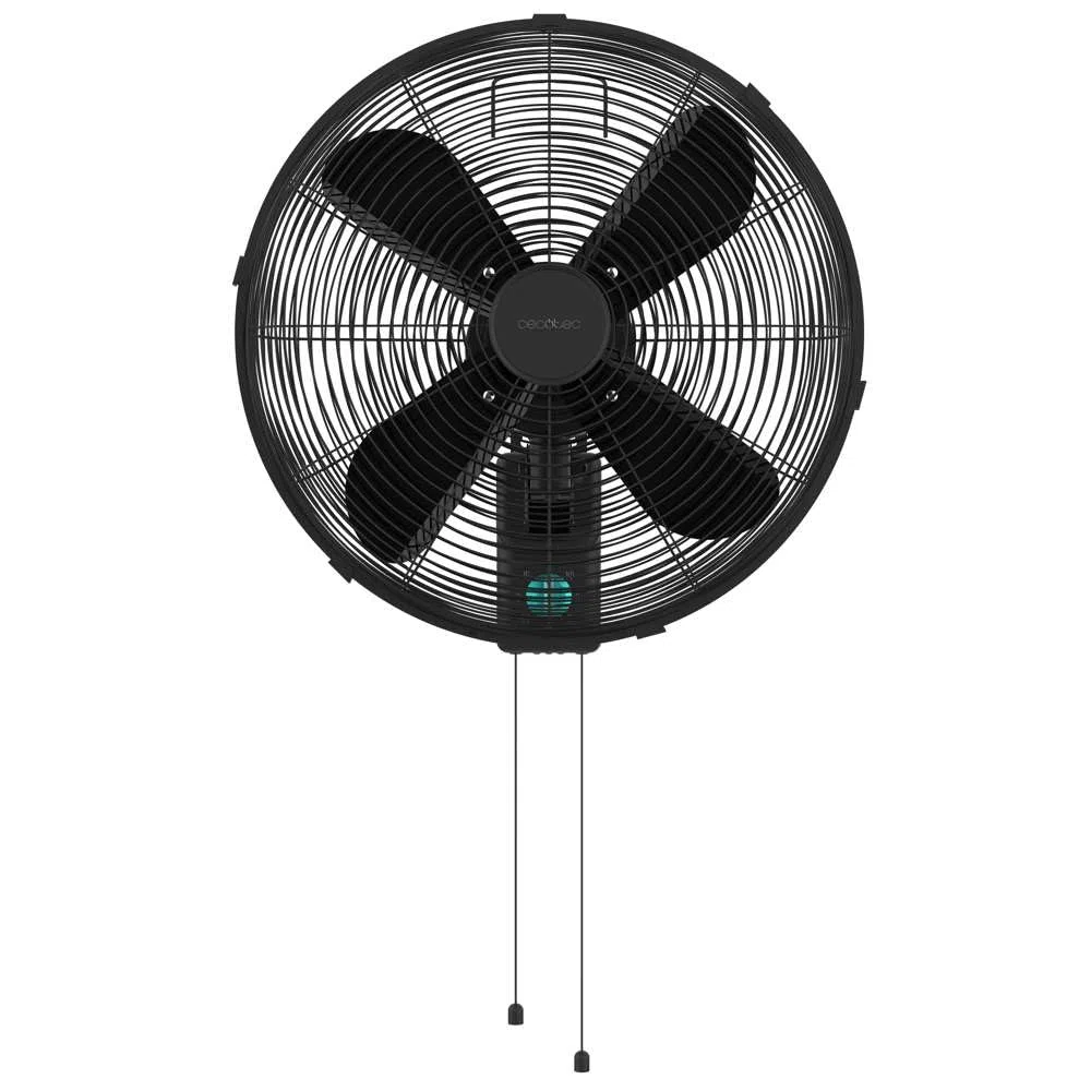 Cecotec EnergySilence 4500 Power Wall Black Wandventilatoren 50W 30 cm 4 Klingen 3 Geschwindigkeiten