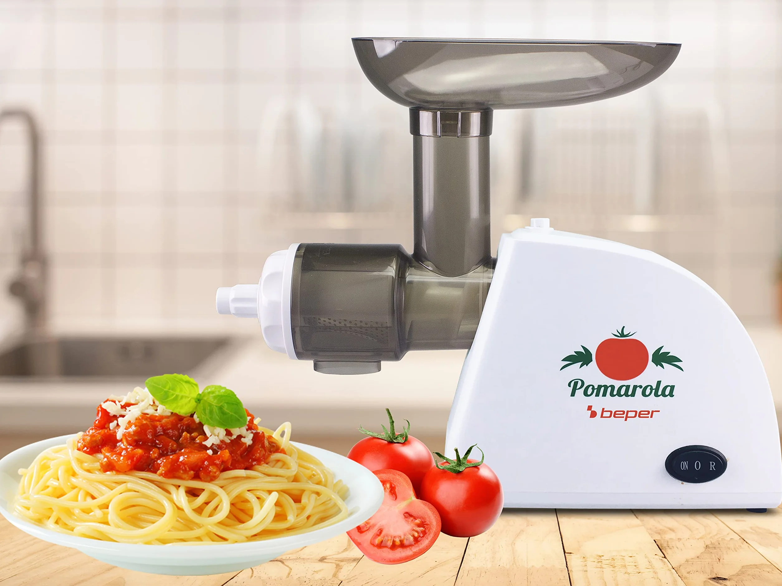 BEPER BP.720 Tomatenpresse Elektrisch – Tomatenpresse 300 W