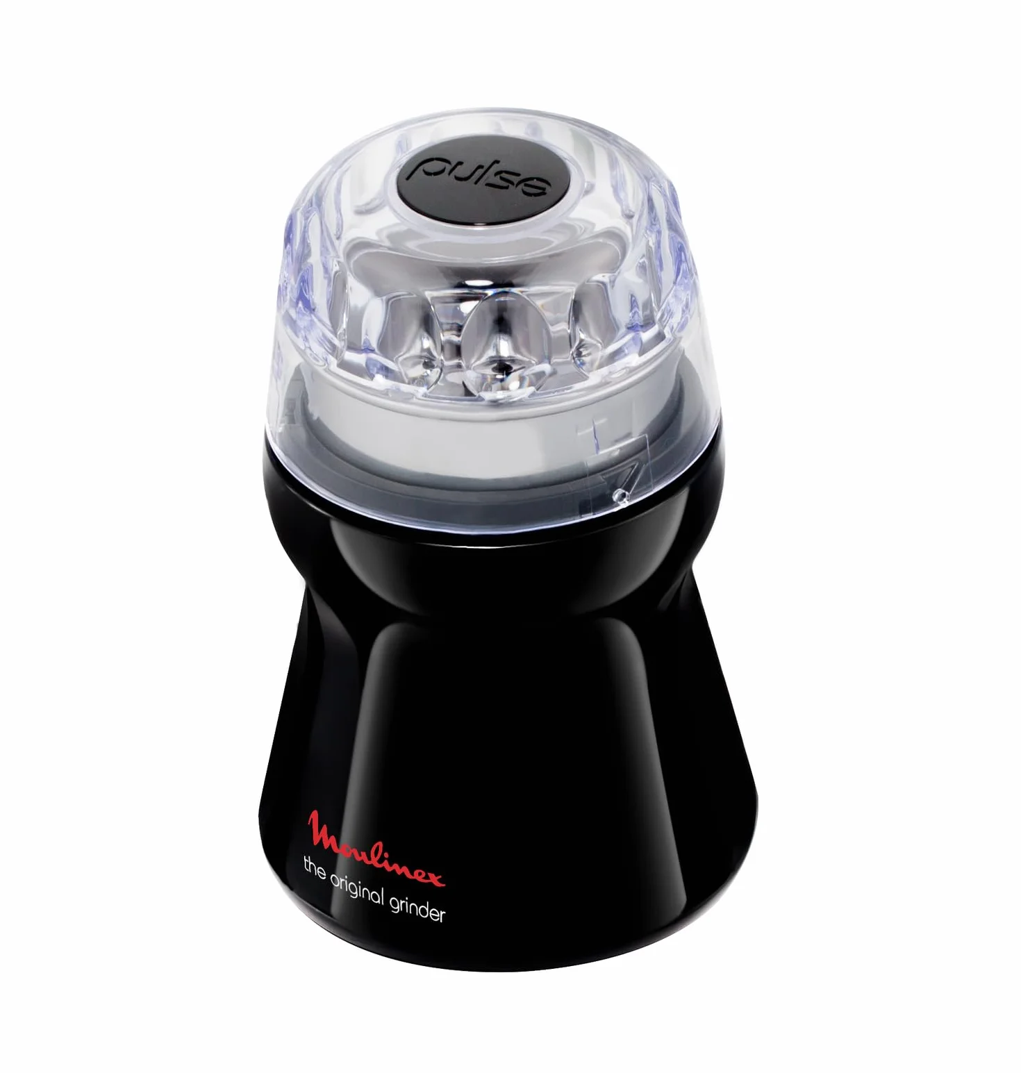 Moulinex ar110830 Universalmühle, für Kaffee/Gewürze/Nüsse, Schwarz, für alle Arten von Getreide, 180 W
